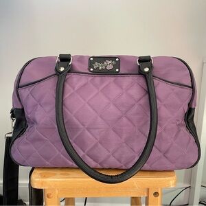 Y2K Purple Foxy Jeans Weekend/Duffle Gym Bag 🍒 💜